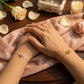 Elegante Matching Hartjes Armband