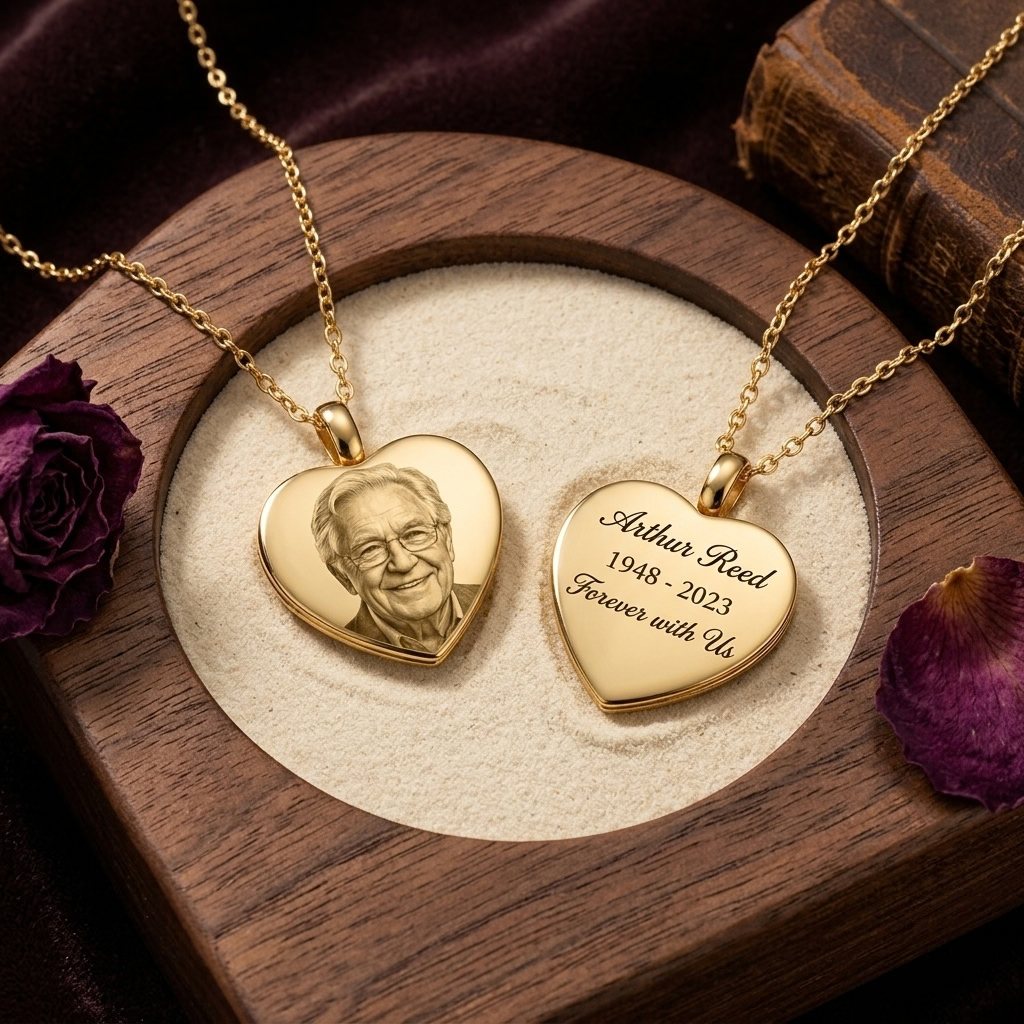 Gepersonaliseerde Herinnerings Urn Ketting