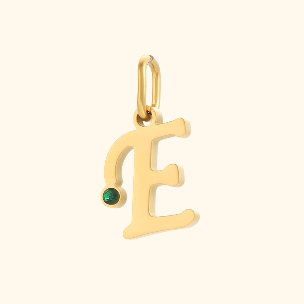 Gepersonaliseerde Initiaal Letter Bedel Hanger