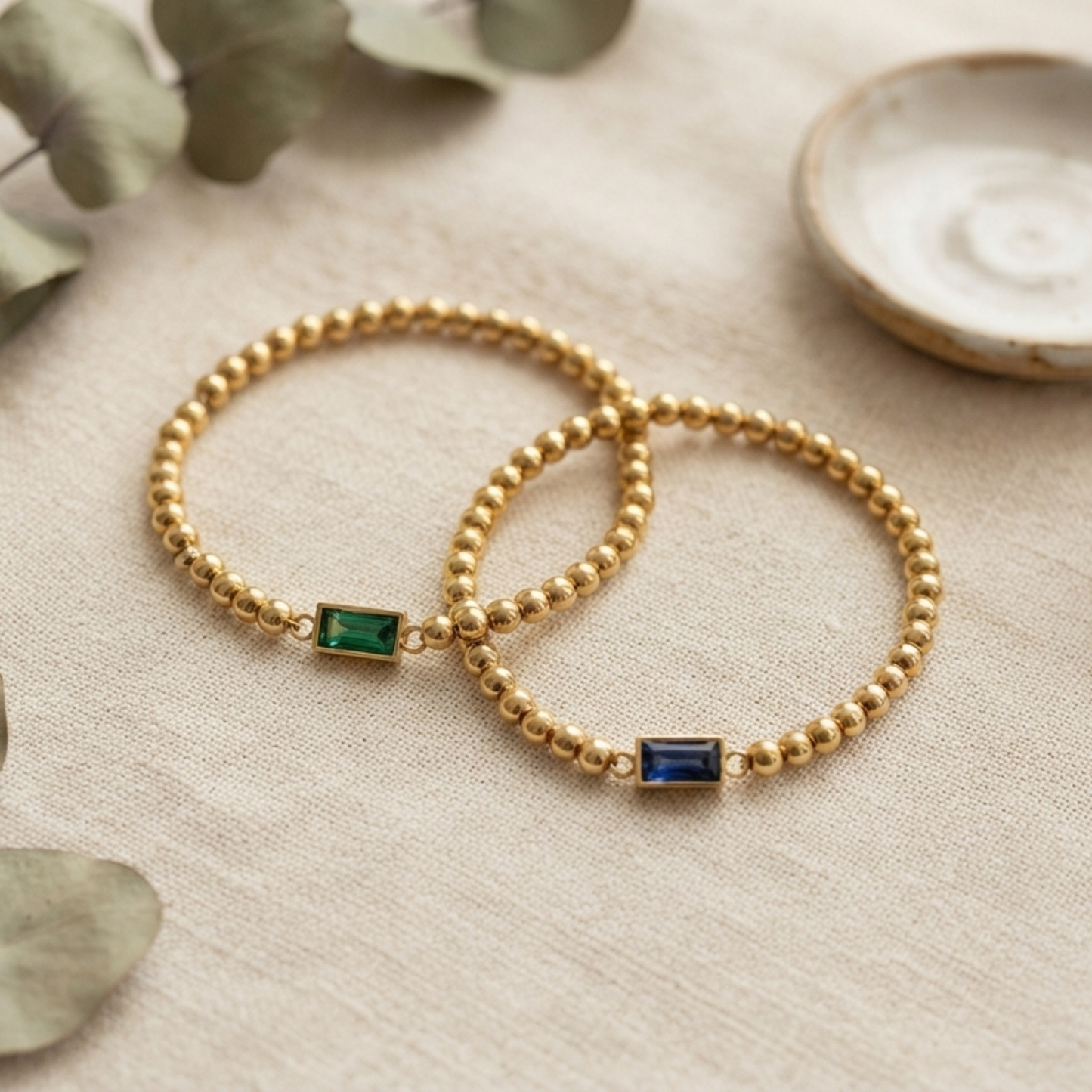 Persoonlijke Geboortesteen Kralen Armband