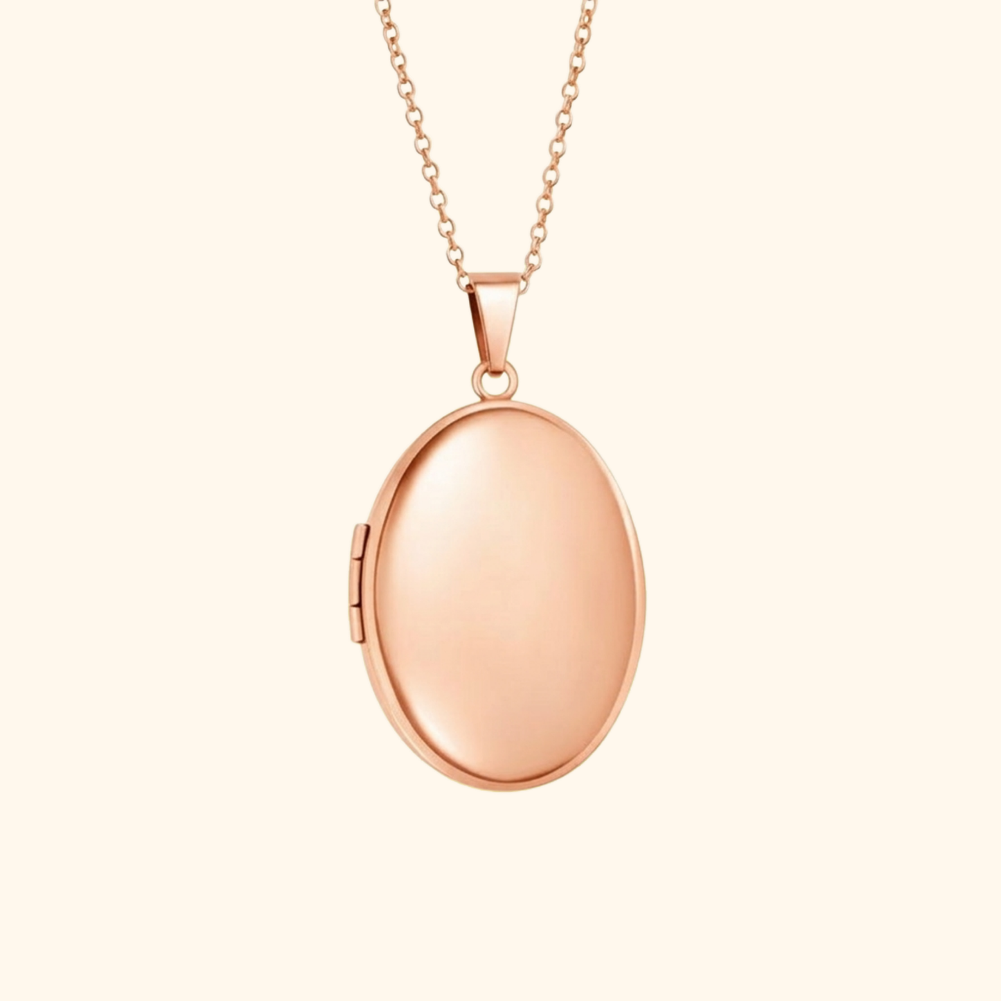 Gepersonaliseerde Gegraveerde Ovale Foto Ketting