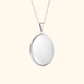 Gepersonaliseerde Gegraveerde Ovale Foto Ketting