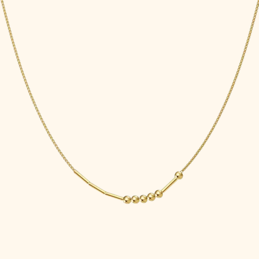 Gepersonaliseerde Morse Code Ketting