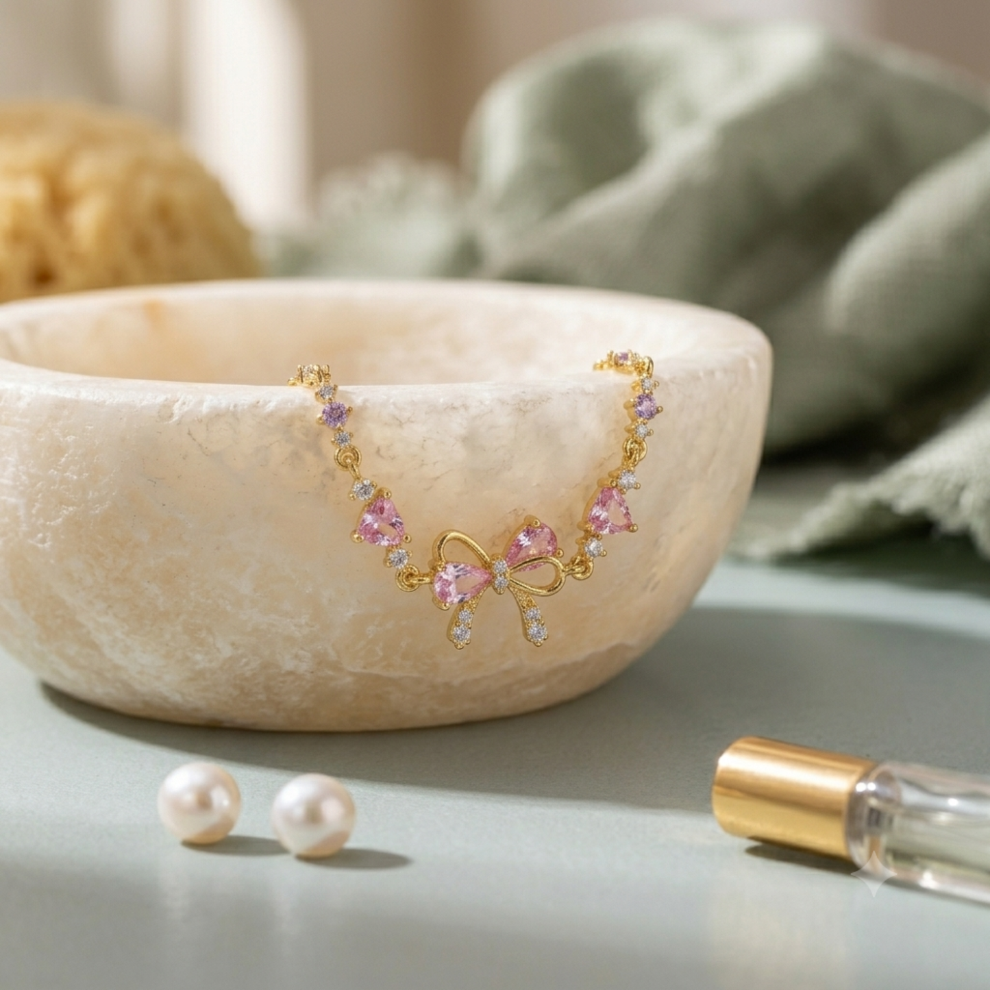 Sprankelende Strik Armband