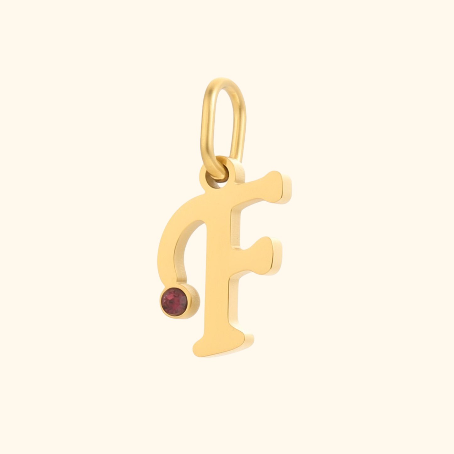 Gepersonaliseerde Initiaal Letter Bedel Hanger