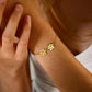 Gepersonaliseerde Naam Pootafdruk Armband