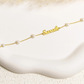 Gepersonaliseerde Fijne Parel Naam Armband