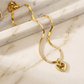 Love You More Hart Hanger Ketting