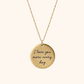 Gepersonaliseerde Gegraveerde Vingerafdruk Ketting