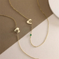 Pootafdruk Gegraveerde Ketting