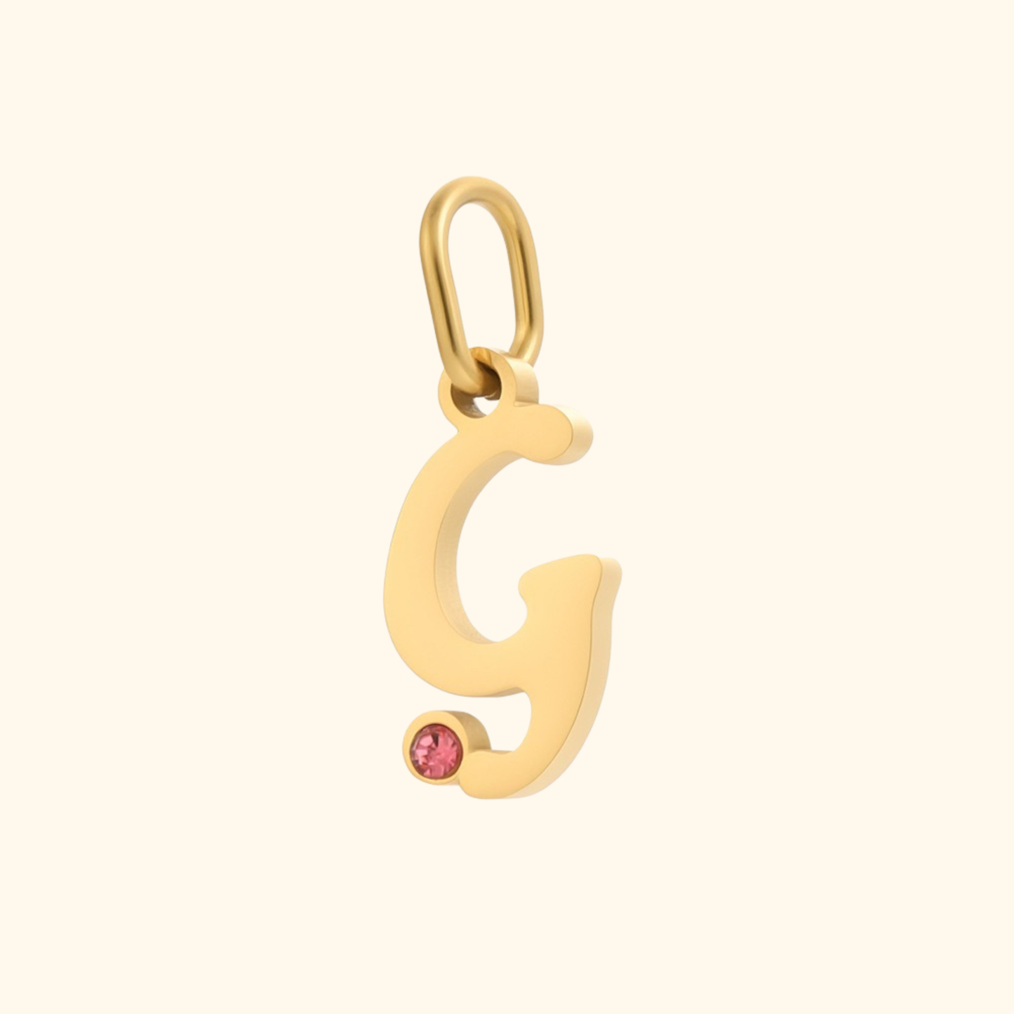 Gepersonaliseerde Initiaal Letter Bedel Hanger