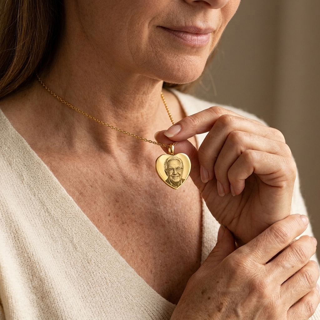 Gepersonaliseerde Herinnerings Urn Ketting
