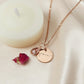 Personalized Birthstone Pendant Necklace