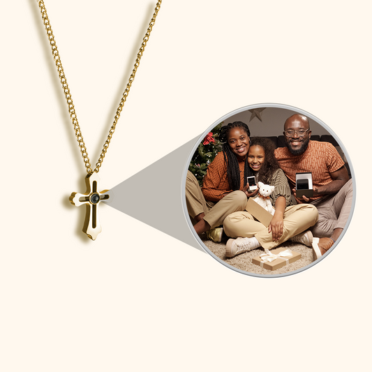 Kruisketting met Projectiebedel