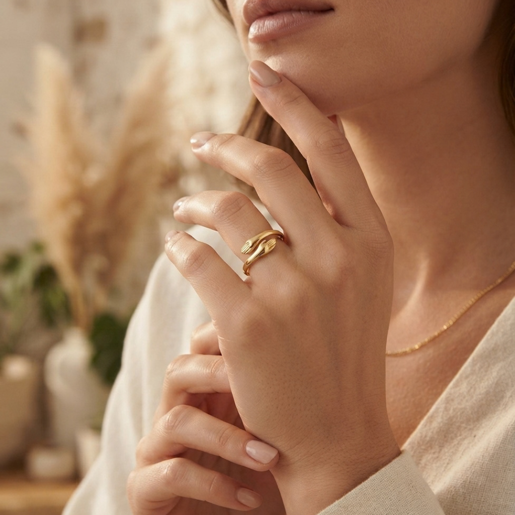 “Knuffel uit de Hemel” Ring