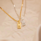 Gepersonaliseerde Initiaal Tag Ketting