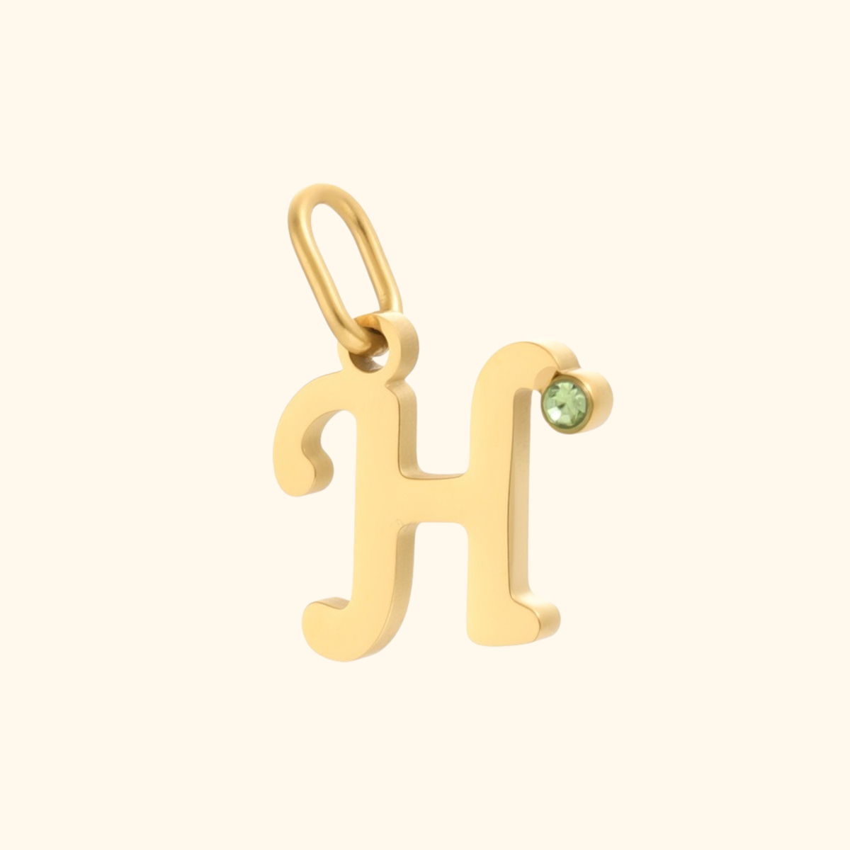 Gepersonaliseerde Initiaal Letter Bedel Hanger
