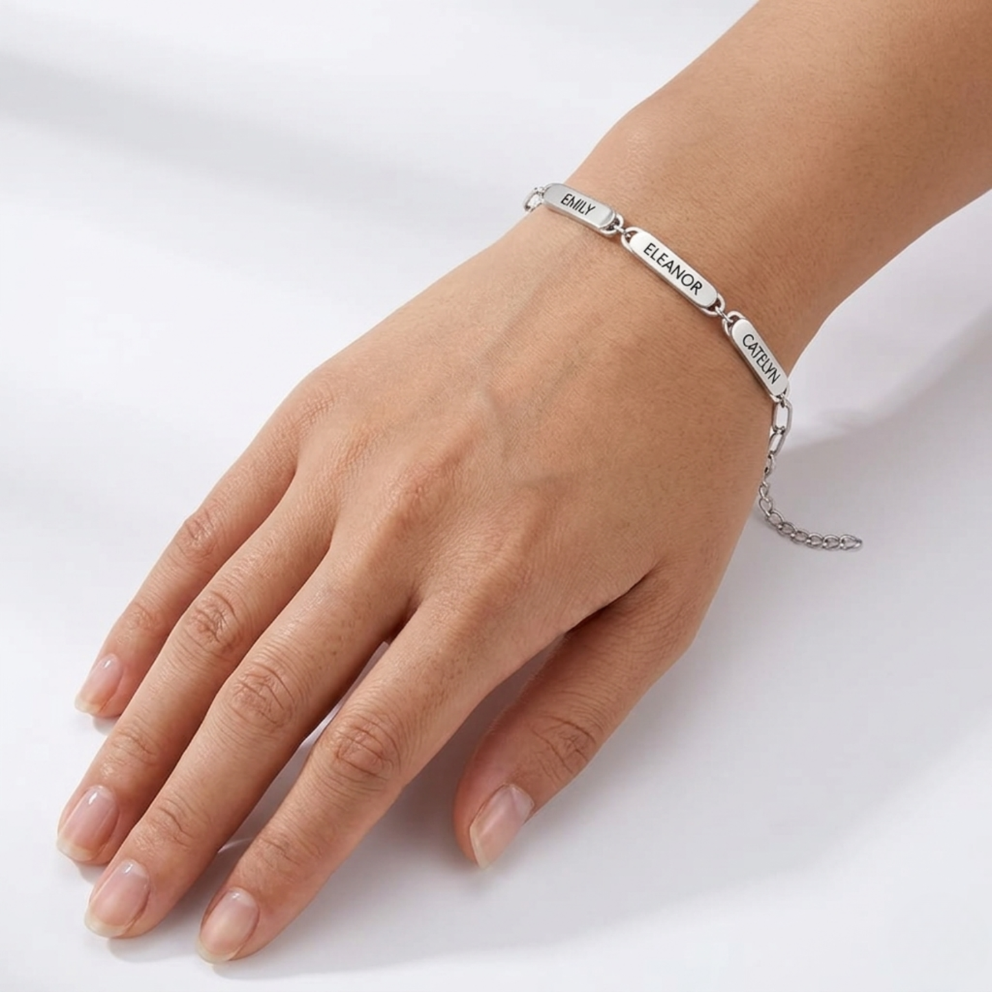 Gepersonaliseerde Schakel Charm Armband