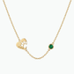 Pootafdruk Gegraveerde Ketting