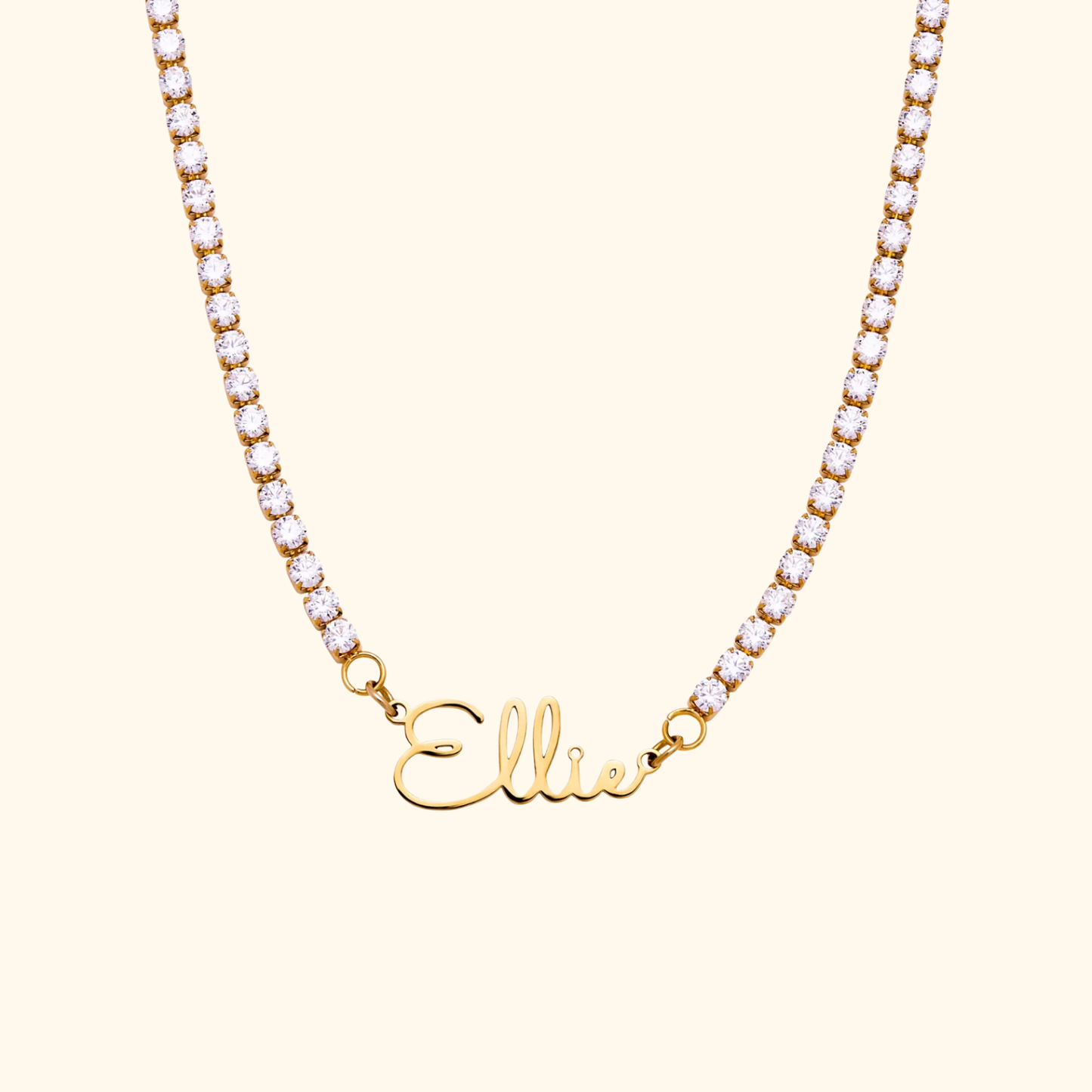Gepersonaliseerde Handtekening Naam Ketting