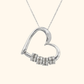 Gepersonaliseerde Hart Gegraveerde Kralen Ketting