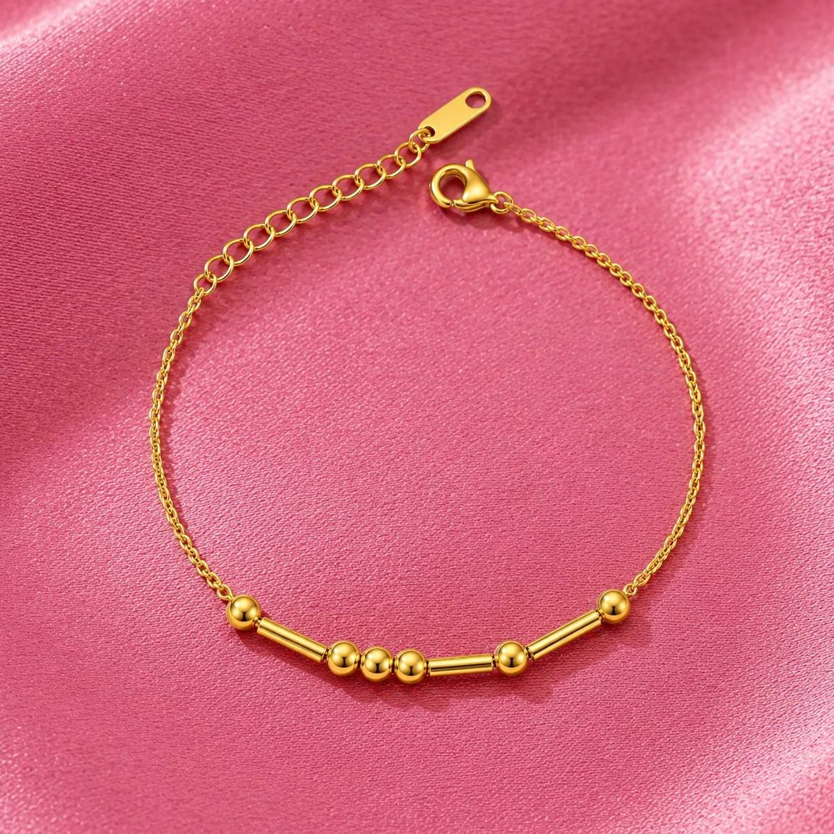Gepersonaliseerde Morse Code Armband