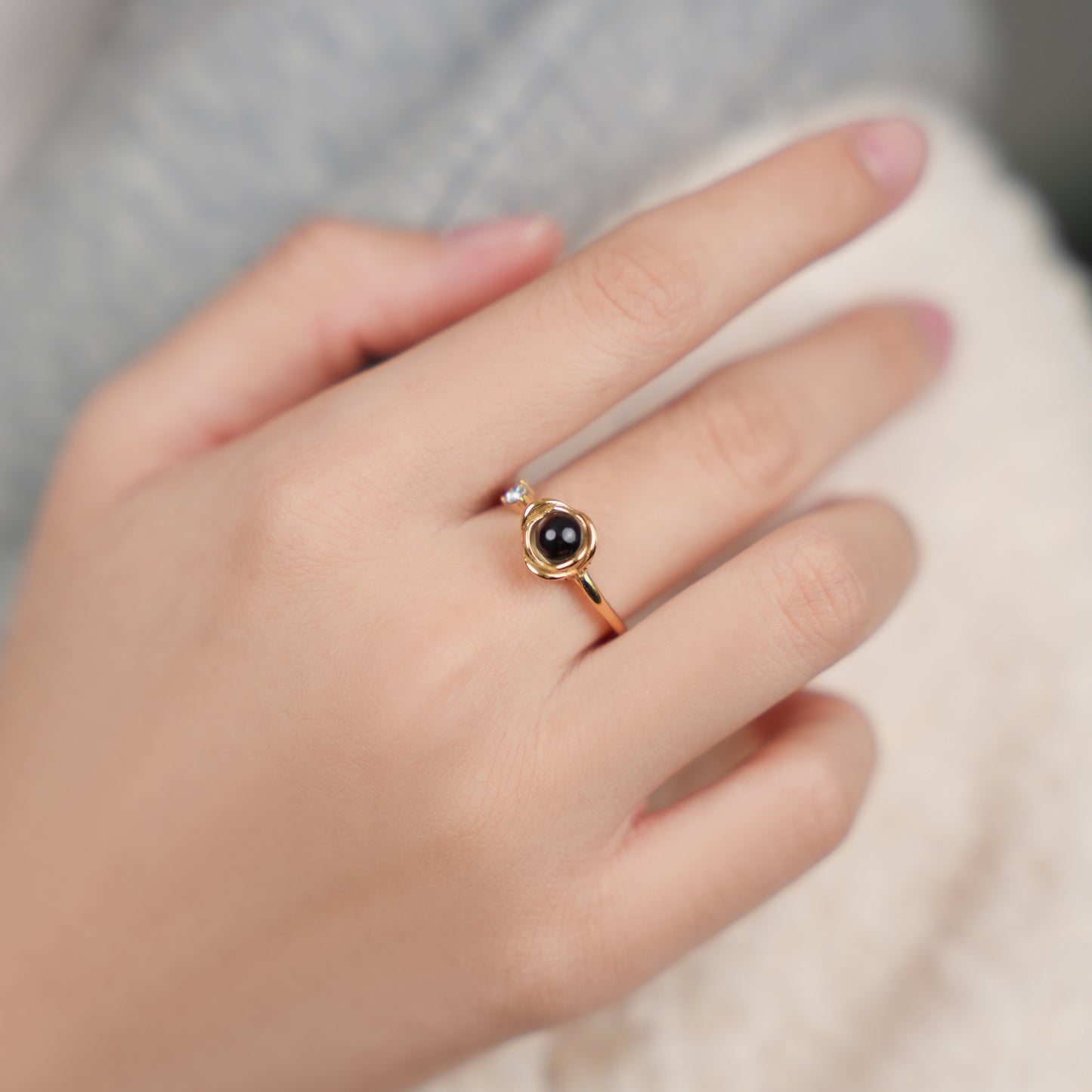 Adjustable Photo Projection Ring