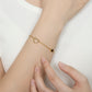 Elegante Hart Geboortesteen Armband