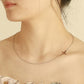 Persoonlijke Gebogen Kruis Ketting
