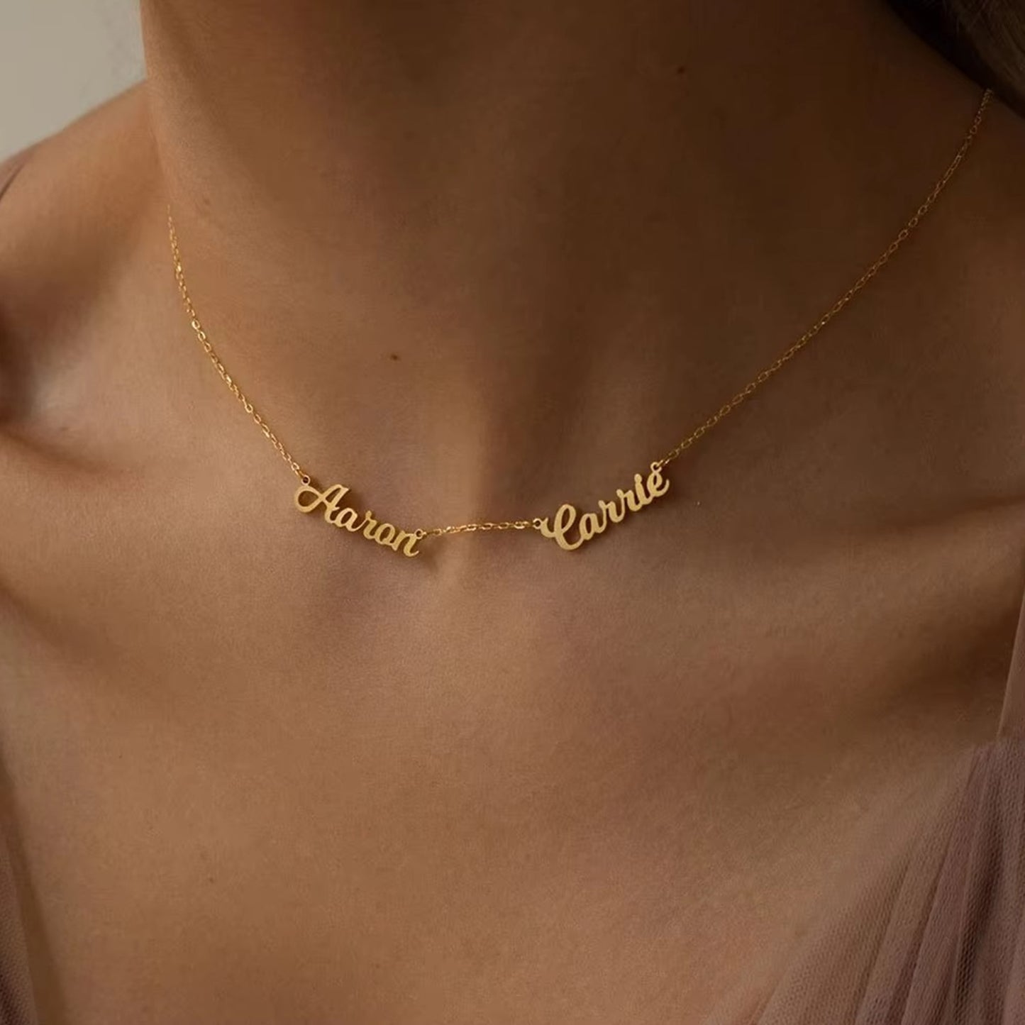 Gepersonaliseerde Multi Naam Ketting