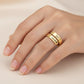 Just Breathe Citaat Ring met Geschenkkaart