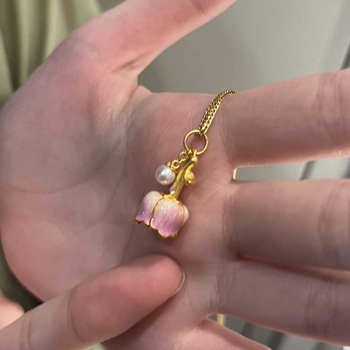 Betoverende Rozen Ketting