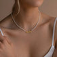 Gepersonaliseerde Parel Naam Ketting