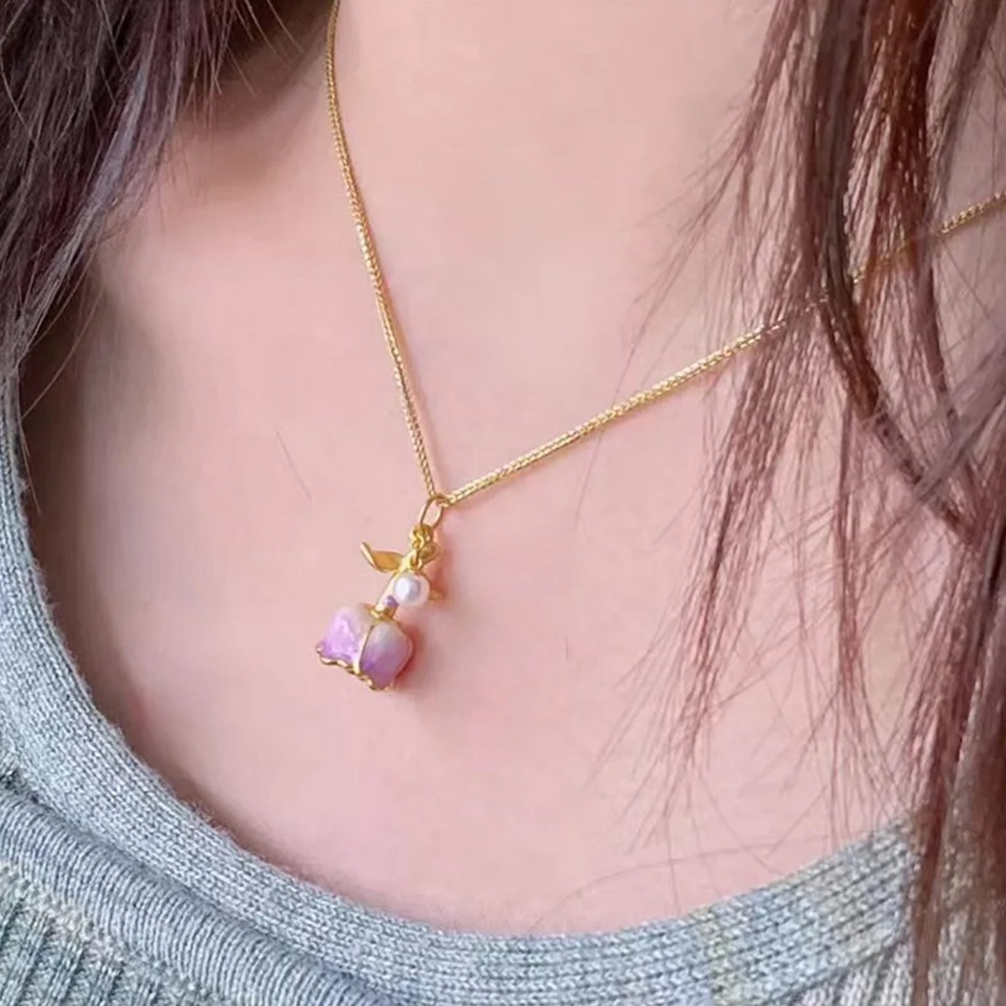 Betoverende Rozen Ketting