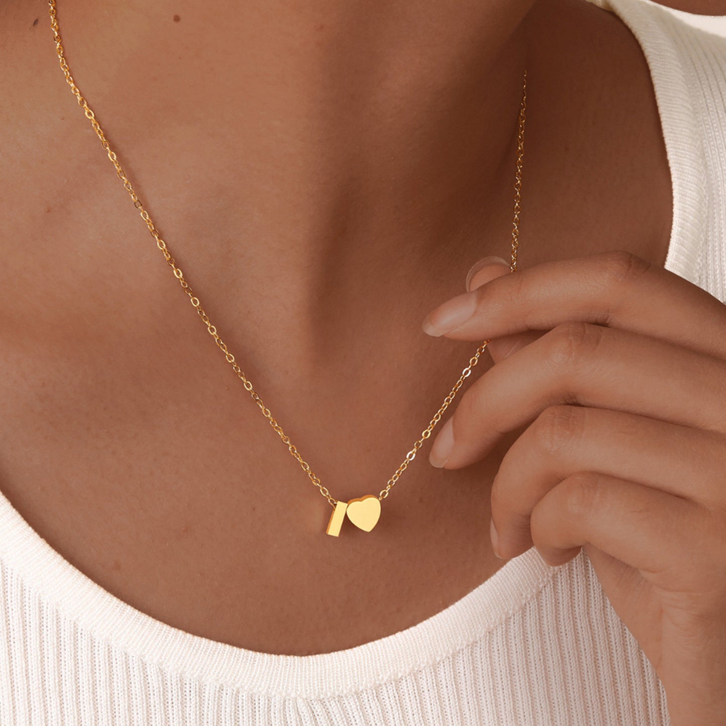 Sweet Hart Initiaal Ketting