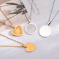 Hart & Rond Vormige Foto Ketting