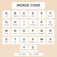 Gepersonaliseerde Morse Code Armband