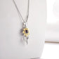 Sunflower Photo Projection Necklace