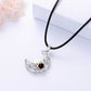 Sun and Moon Couple Projection Necklace