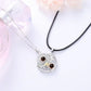 Sun and Moon Couple Projection Necklace