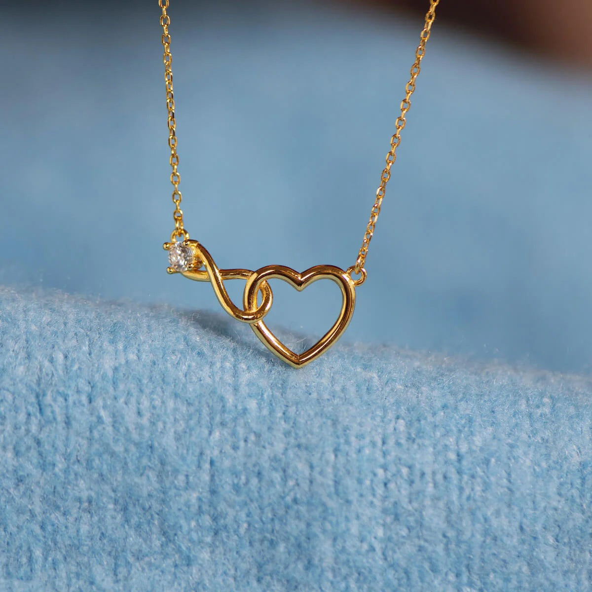 Forever Linked Heart Necklace