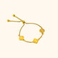 <tc>Pearl Clover Name Bracelet</tc>