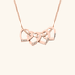 Custom Gegraveerde Familie Hart Ketting