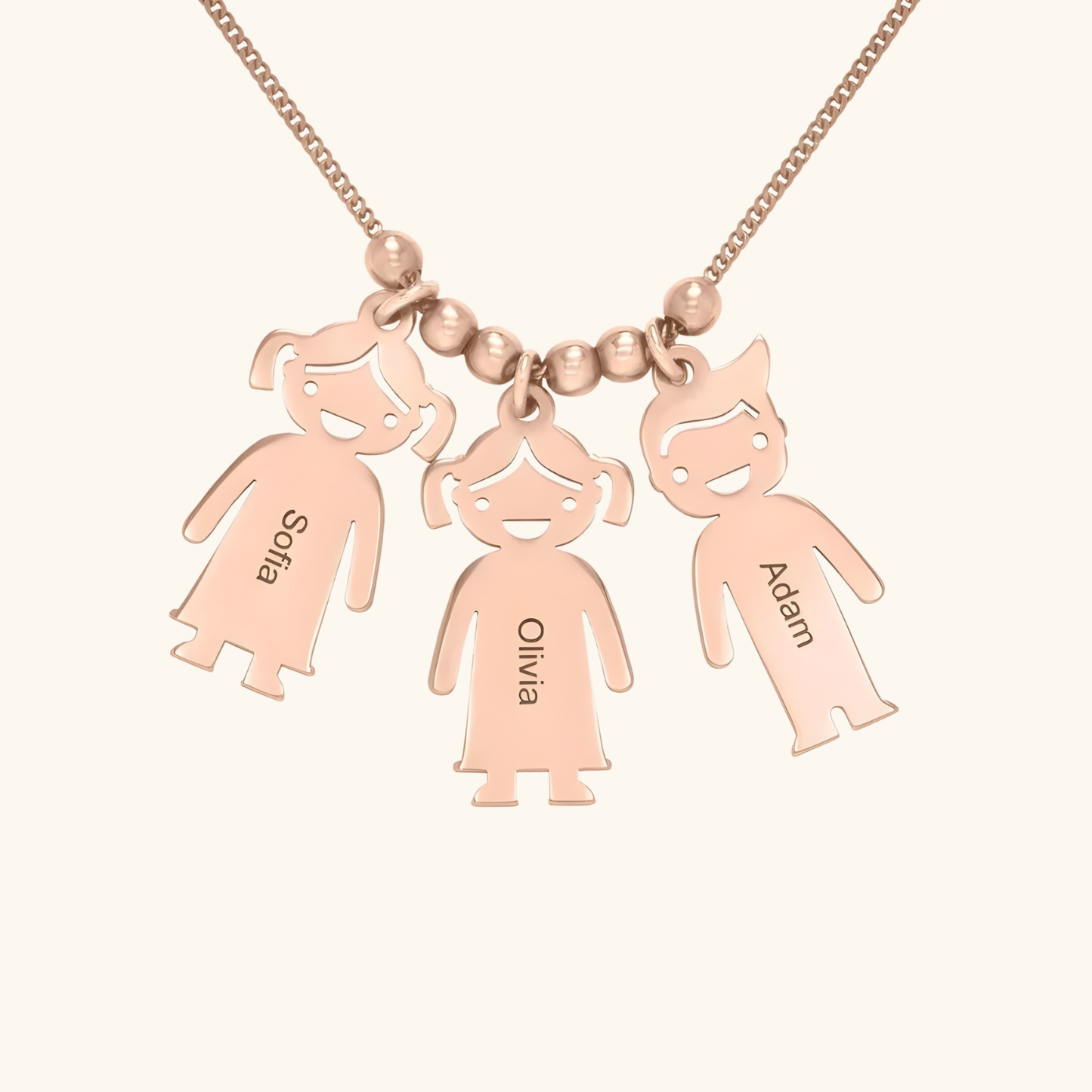 Graveerbare Kinder Bedel Ketting
