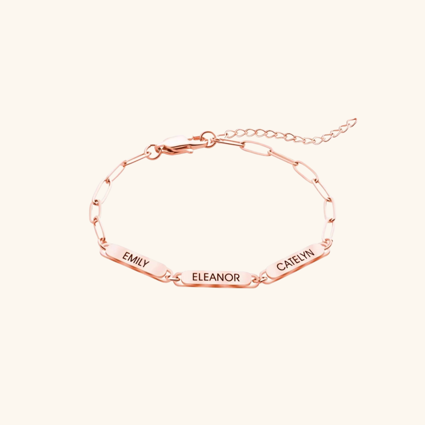 Gepersonaliseerde Schakel Charm Armband