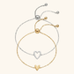 Elegante Matching Hartjes Armband