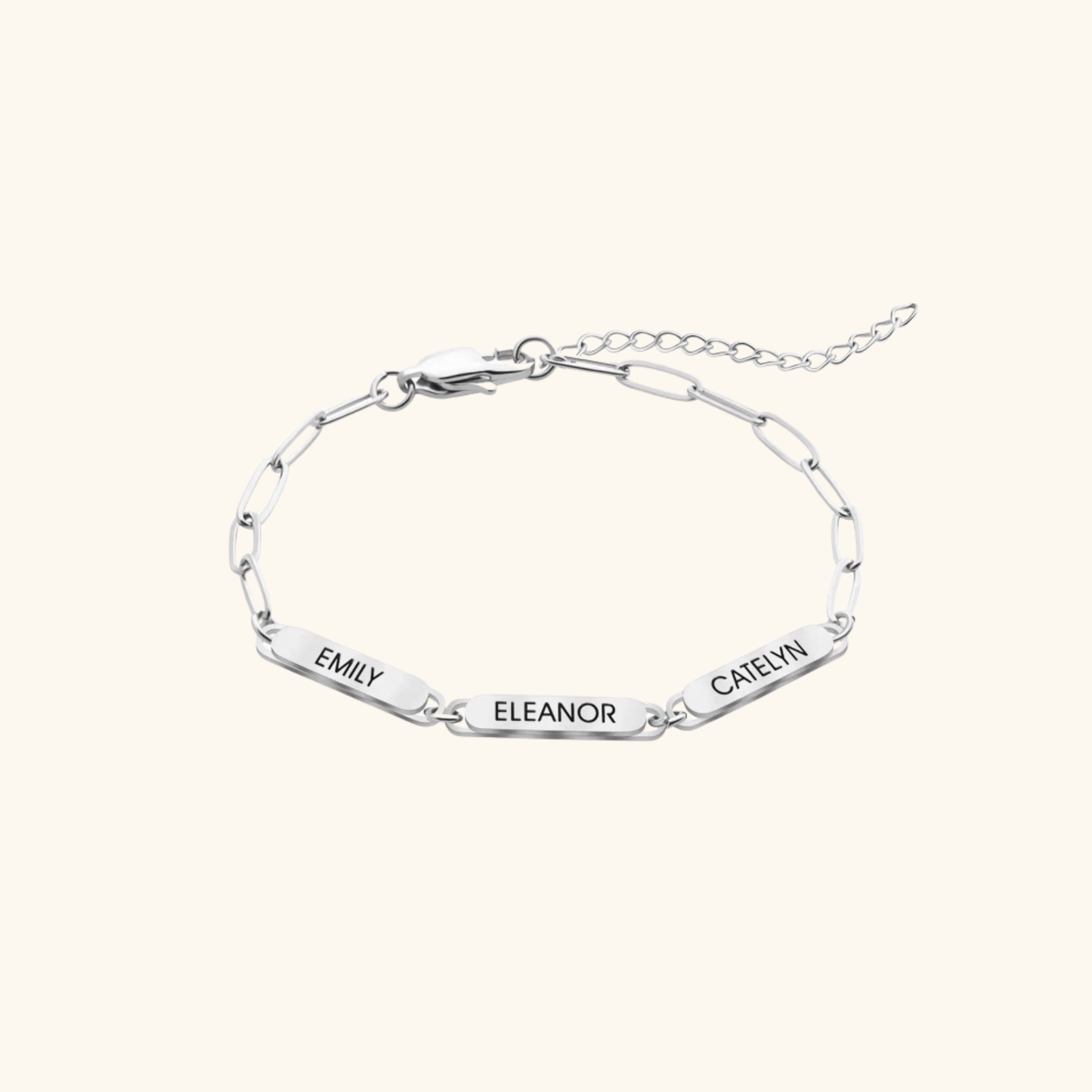 Gepersonaliseerde Schakel Charm Armband