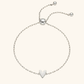 Elegante Matching Hartjes Armband