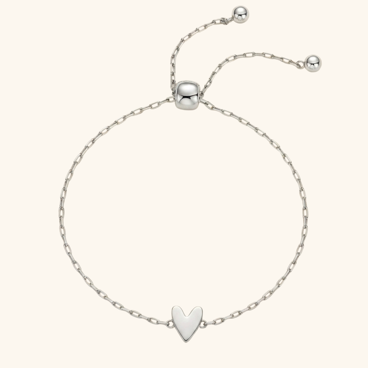 Elegante Matching Hartjes Armband
