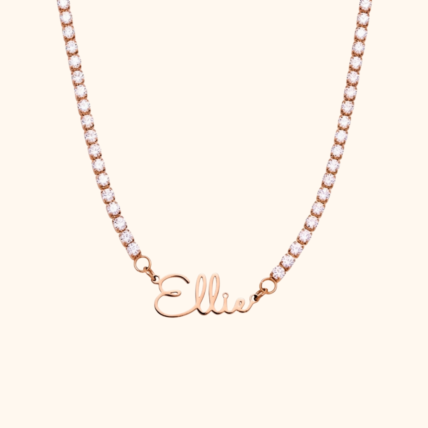 Gepersonaliseerde Handtekening Naam Ketting